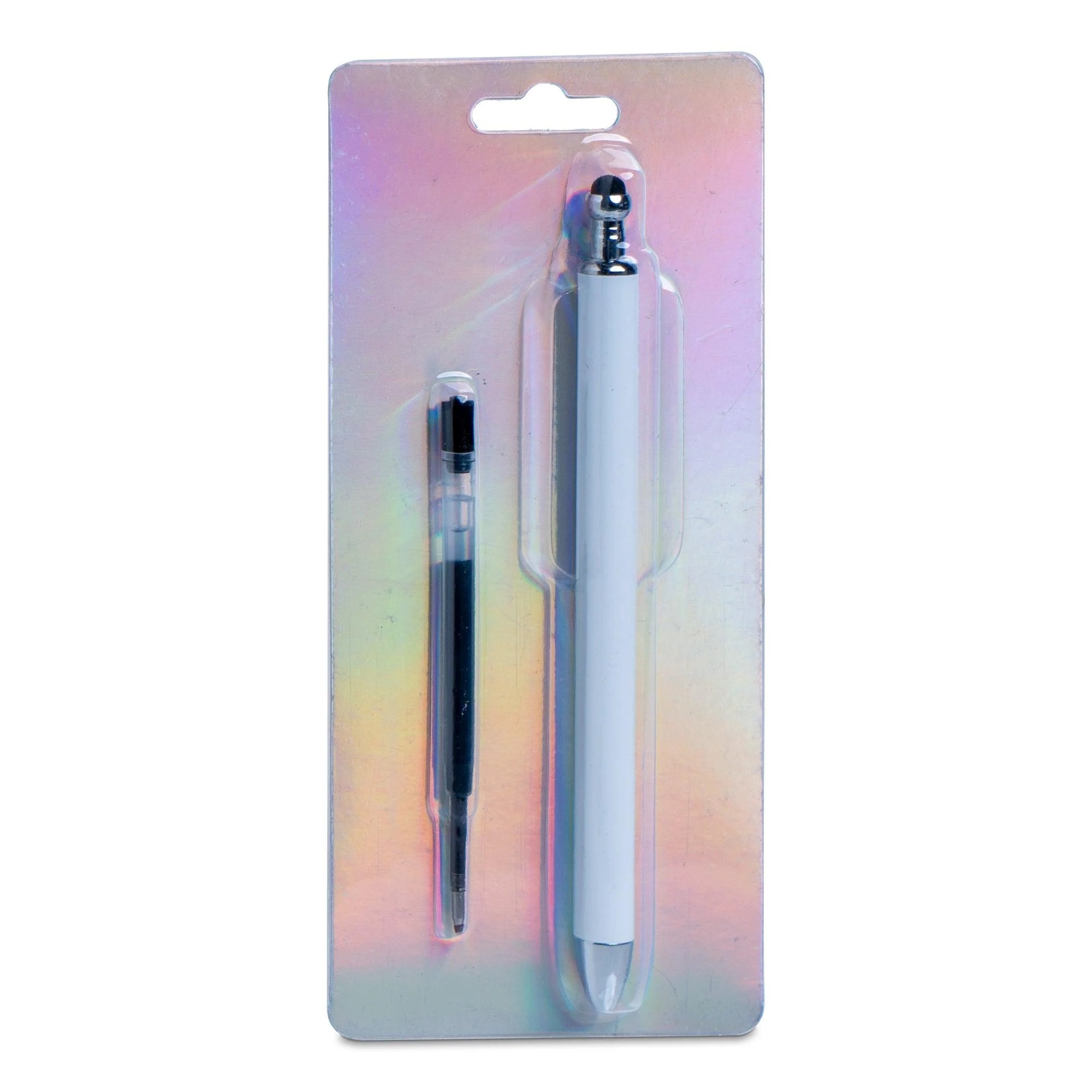 Refillable Gel Pen w/ Stylus